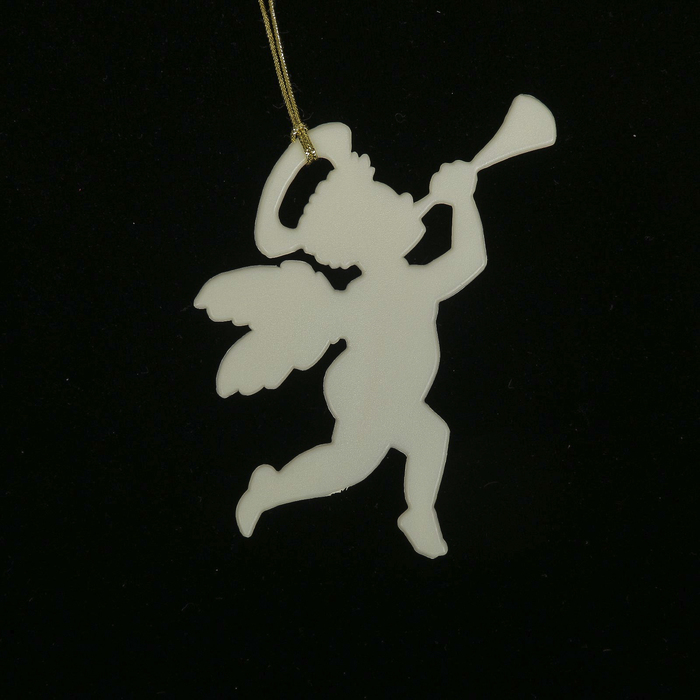 Фигурка светящаяся "Ангелочек" высота 10 см