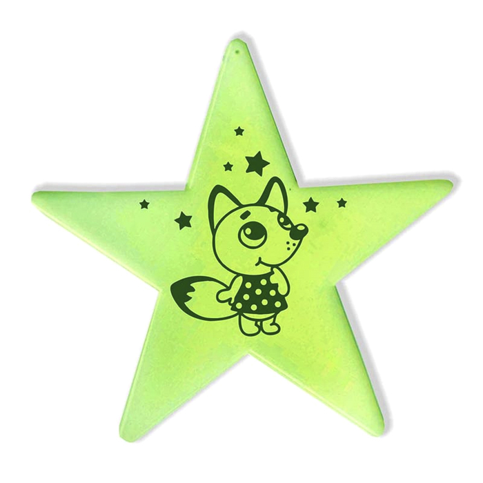 Подвеска-ночник светящийся пластиковый "Лисичка" 11 см