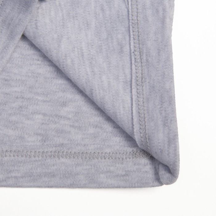 Комплект детский, рост 56 см, цвет серый/голубой, принт мишки