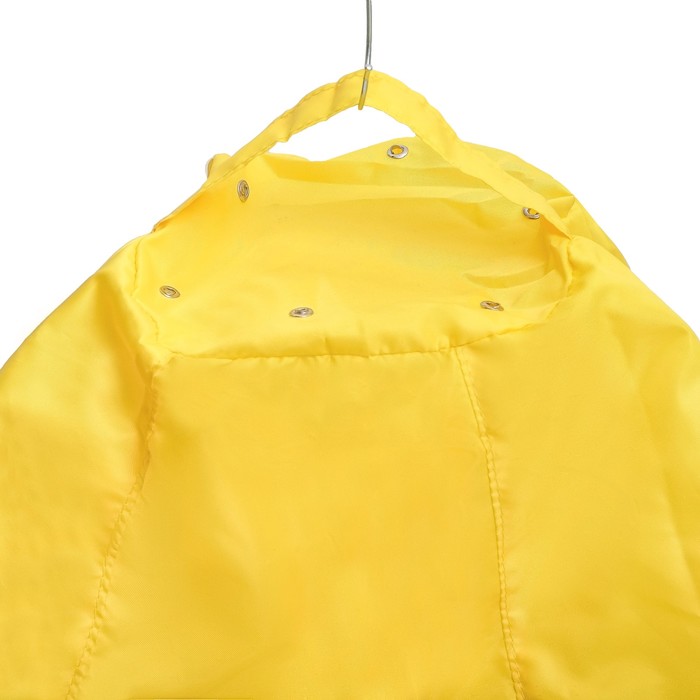 Кресло-груша d75/h90, цв. желтый, оксфорд, вспененный полистирол