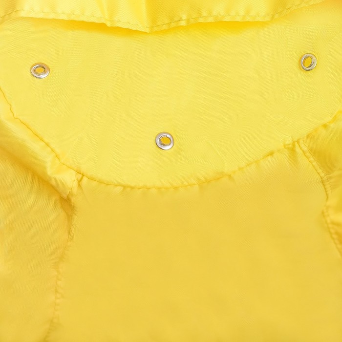 Кресло-груша d75/h90, цв. желтый, оксфорд, вспененный полистирол