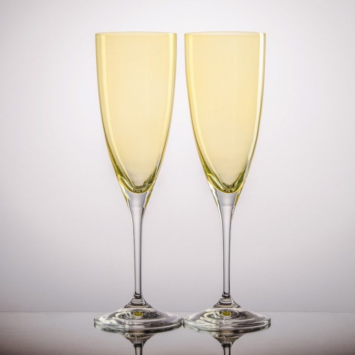Набор бокалов для шампанского 220 мл "Кейт", 2 шт