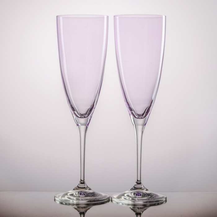 Набор бокалов для шампанского 220 мл "Кейт", 2 шт