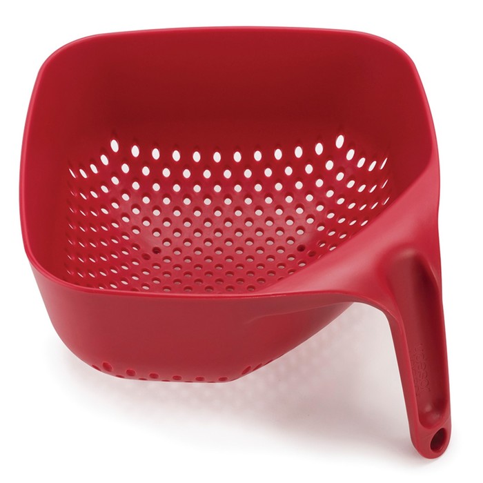 Дуршлаг square ss17 красный