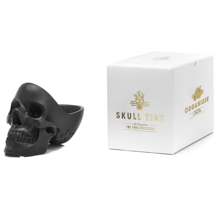 Органайзер для мелочей skull черный