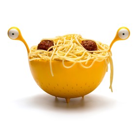 

Дуршлаг spaghetti monster желтый
