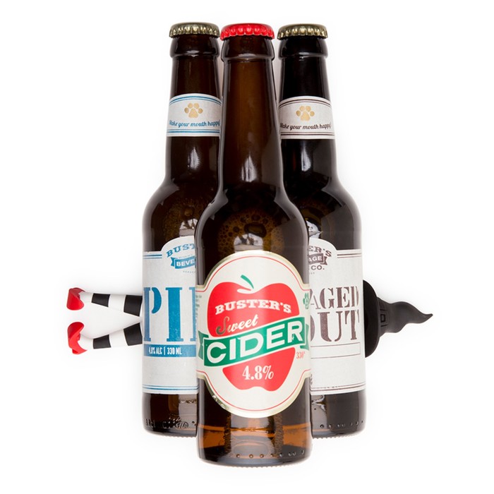 Штабелер для бутылок tipsy черный