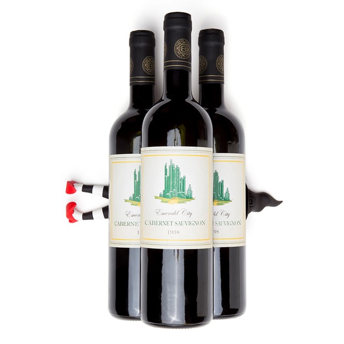 Штабелер для бутылок tipsy черный