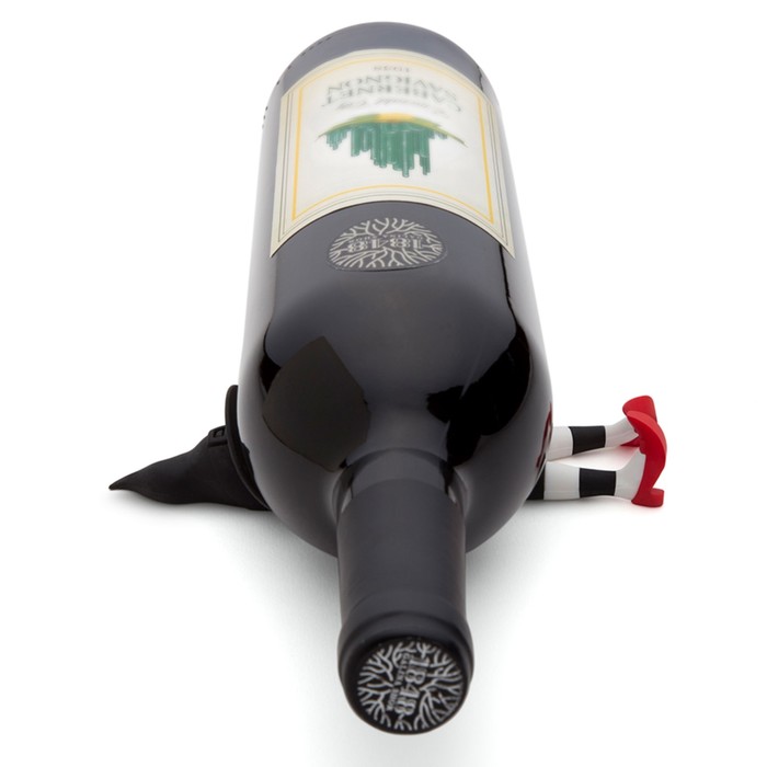 Штабелер для бутылок tipsy черный