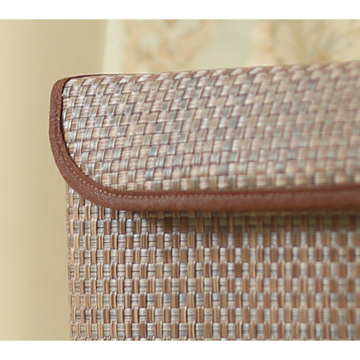 Коробка для хранения с крышкой коричневая во-042