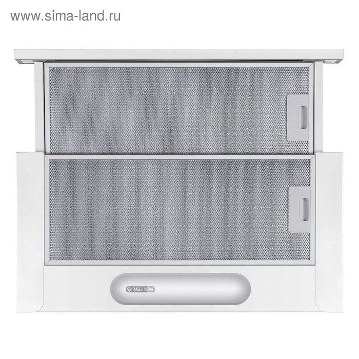 

Вытяжка Maunfeld VS Light (С) 60, встраиваемая, 420 м3/ч, 2 скорости, 60 см, белая