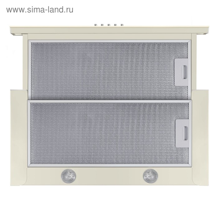 

Вытяжка Maunfeld Vsh 60, встраиваемая, 750 м3/час, 3 скорости, бежевая