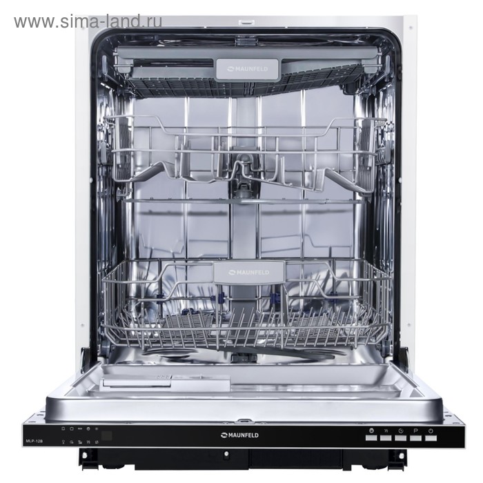 Посудомоечная машина Maunfeld MLP-12B, встраиваемая, класс А++, 14 комплектов, 7 программ varochnaya panel maunfeld mghg 43 12b