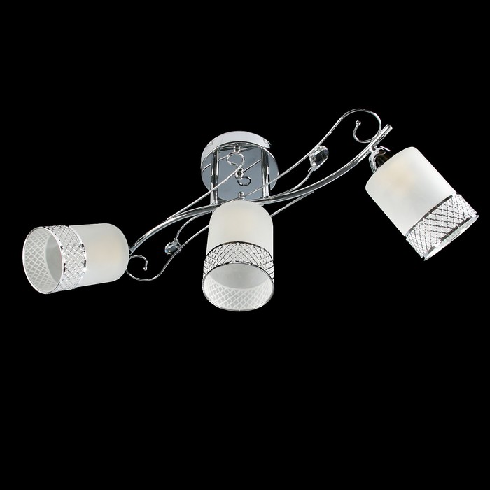 Светильник "Каскад" 3 лампы E27 60Вт 1326317 хром