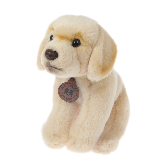 Мягкая игрушка "Лабрадор" кремовый, 20 см