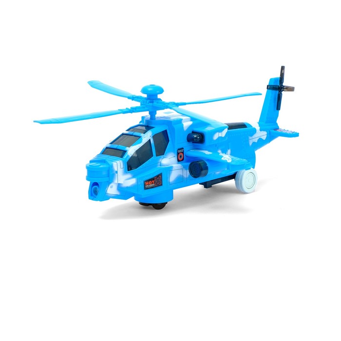 Вертолёт «Кобра», работает от батареек, цвета МИКС