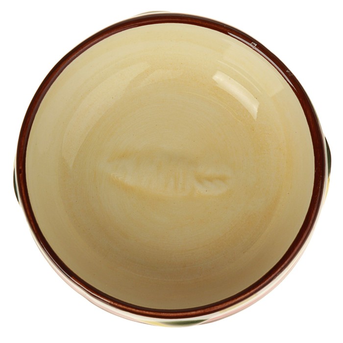 Миска керамическая для грызунов "Морковка" 50 мл, бежевая