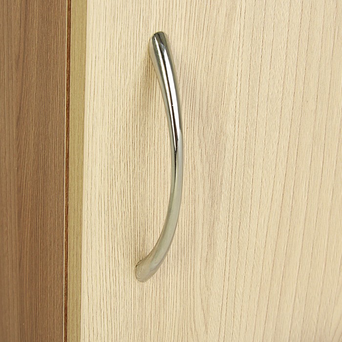 Пенал для документов с нижней дверью 400х420х1900 Ясень шимо светлый/темный