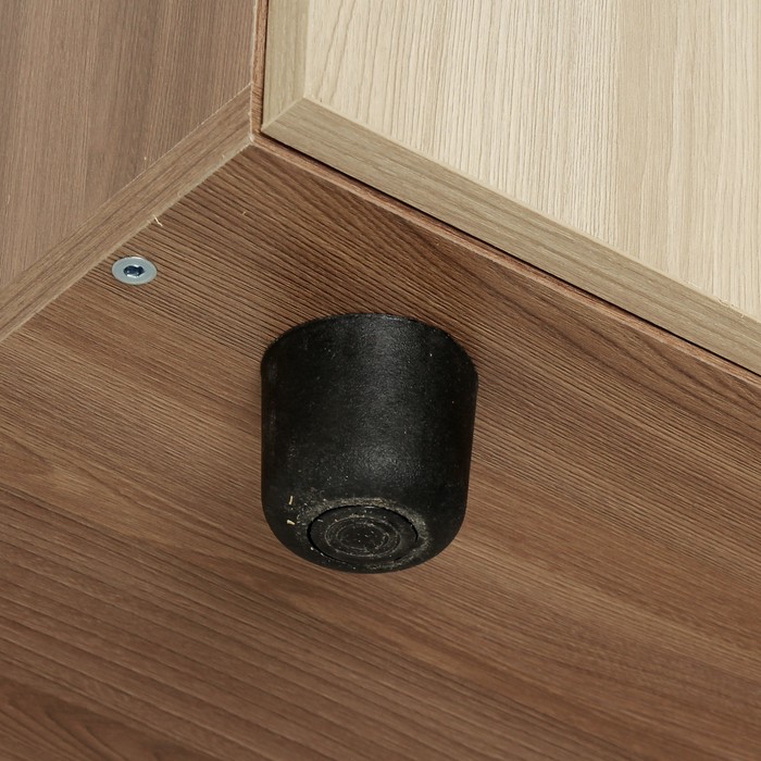 Шкаф для одежды 2-х дверный 800х420х1900 Ясень шимо светлый/темный