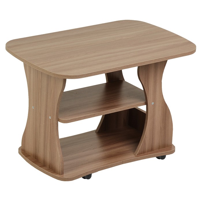 Стол журнальный 750х490х550 Ясень шимо темный