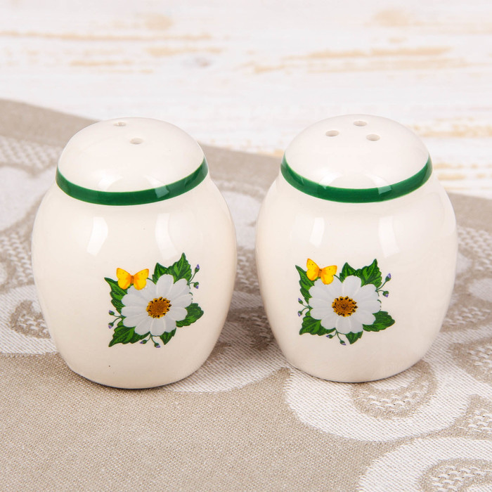 Набор для специй "Ромашки", емкости 50 мл