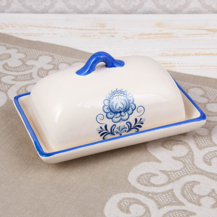 Масленка "Гжель"