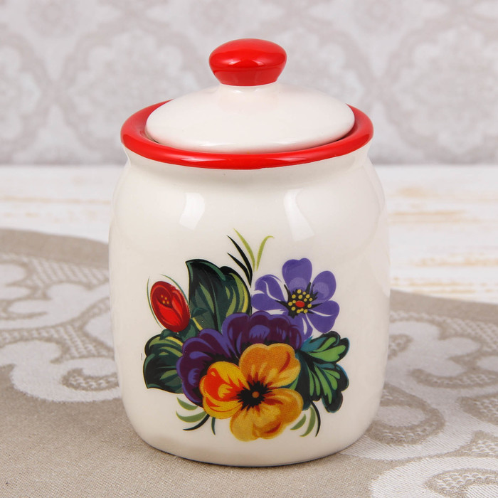 Банка для сыпучих 280 мл "Жостово"