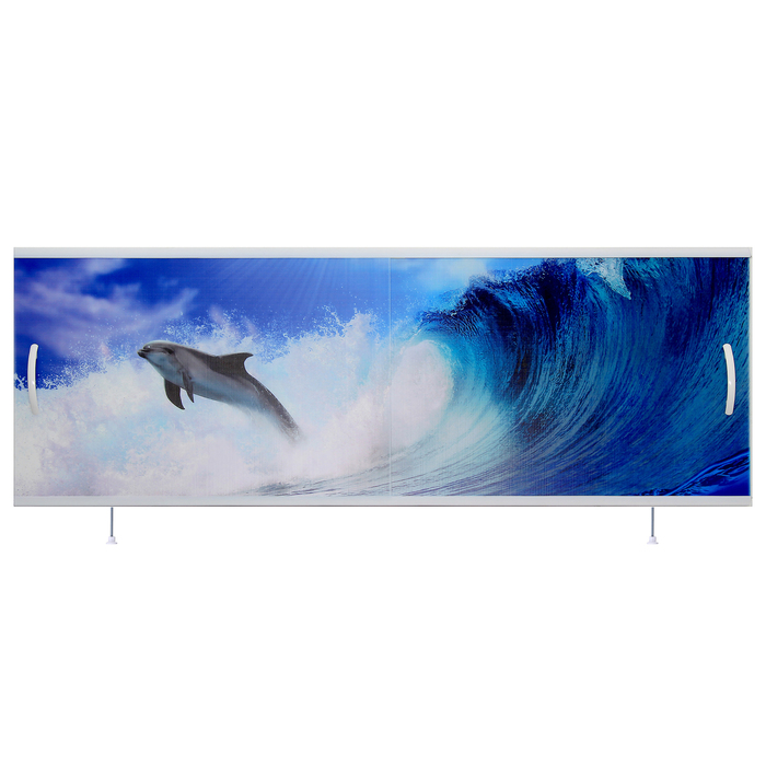 Экран под ванну "ВладЭк" Стандарт+, 1.7 м, Дельфин