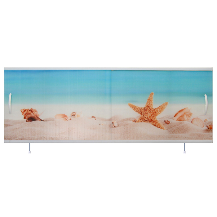 Экран под ванну "ВладЭк" Стандарт+, 1.7 м, Песчаный берег