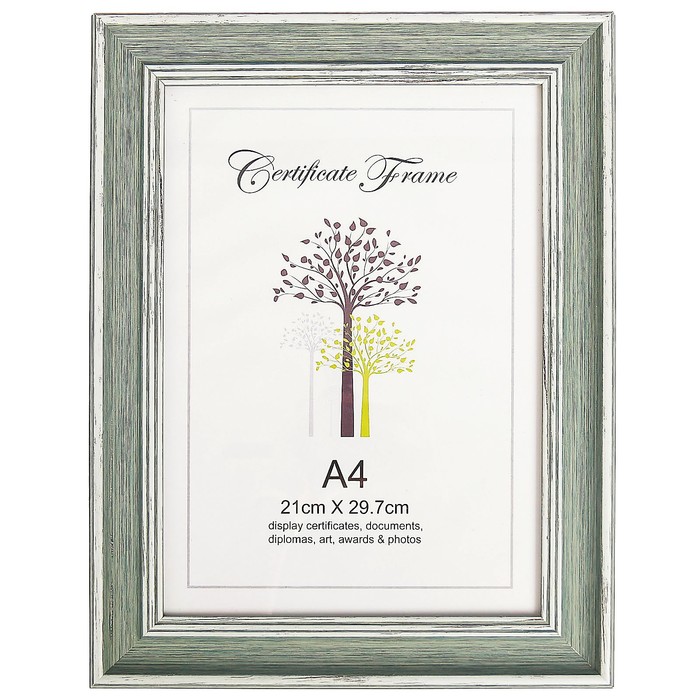 Фоторамка пластик формат А4 "Серая дымка"