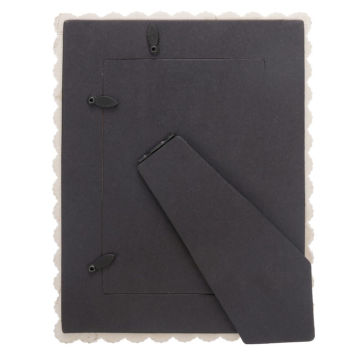 Фоторамка полистоун 10х15 см "Франсуа" стразы розовые розы 23х17,7 см