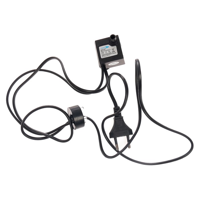 Фонтан полистоун "Будда с лотосом" 35х25х20 см