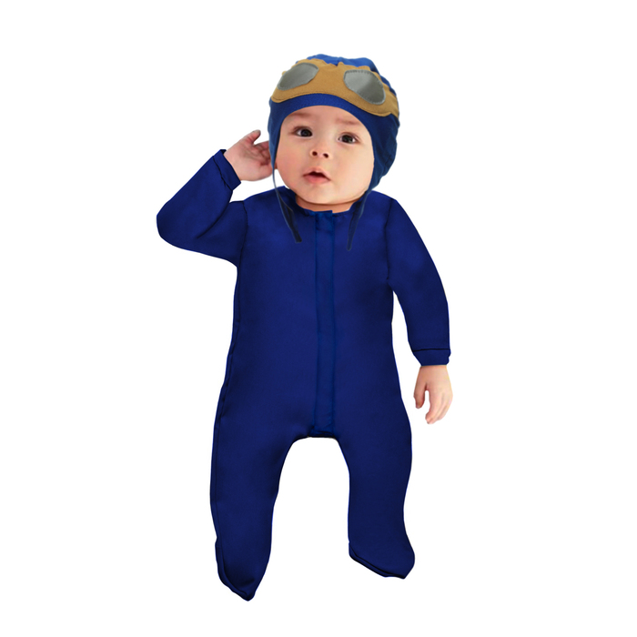 Карнавальный костюм "Летчик малышок", ползунки,пилотка, 6-9 месяцев, рост 75 см.