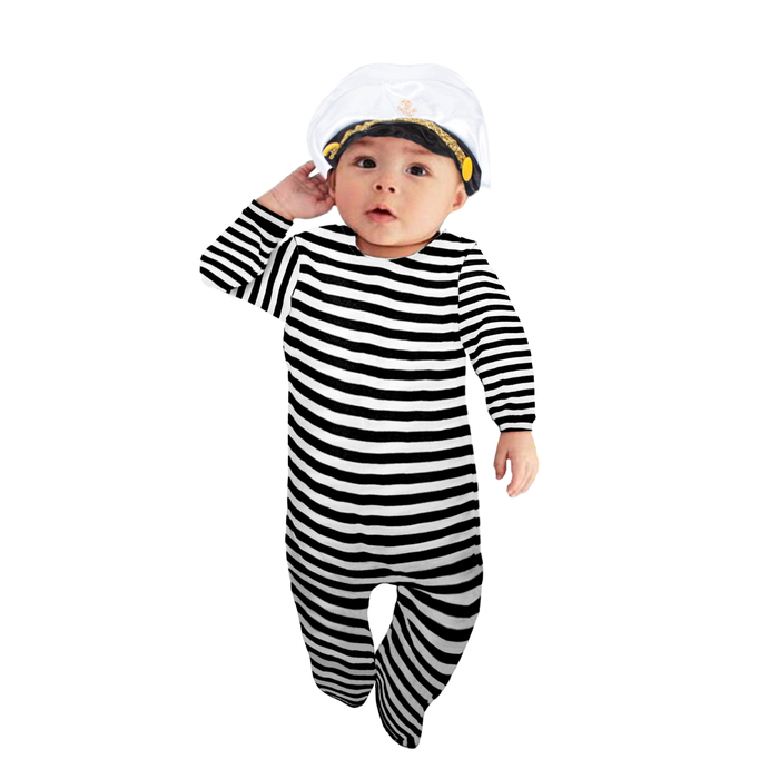 Карнавальный костюм "Капитан малышок", ползунки,пилотка, 6-9 месяцев, рост 75 см.