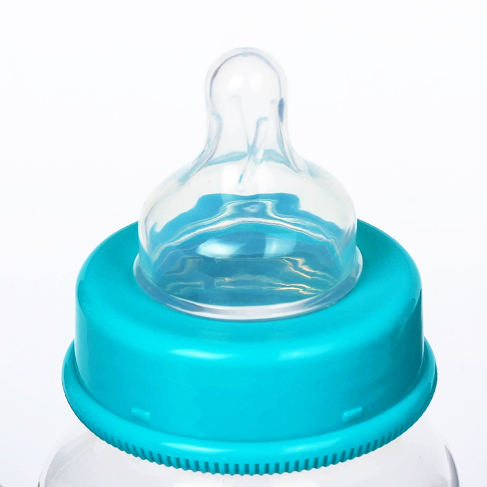 Бутылочка для кормления, 320 мл, от 0 мес., цвет голубой
