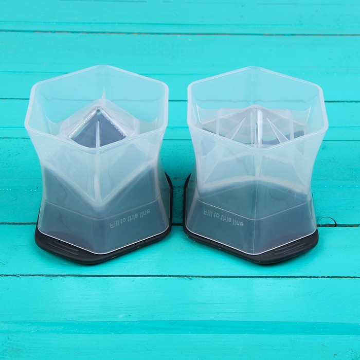 Набор форм для льда "Куб", 2 шт