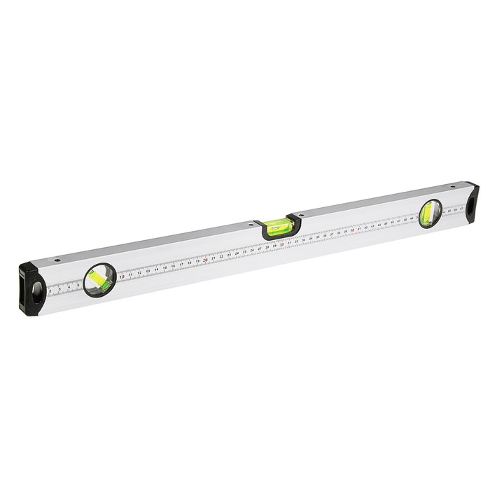 Уровень VOREL, 60 см, профессиональный, 3 глазка, алюминиевый