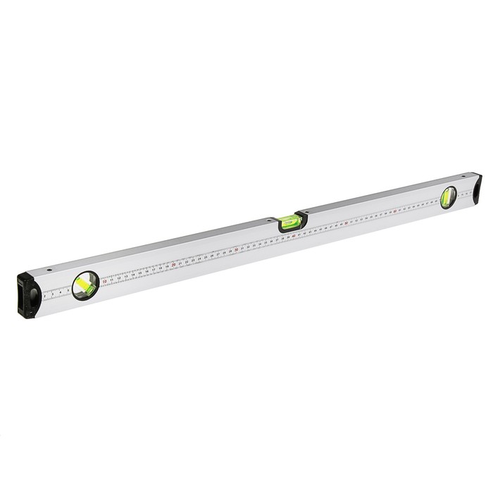 Уровень VOREL, 80 см, профессиональный, 3 глазка, алюминиевый