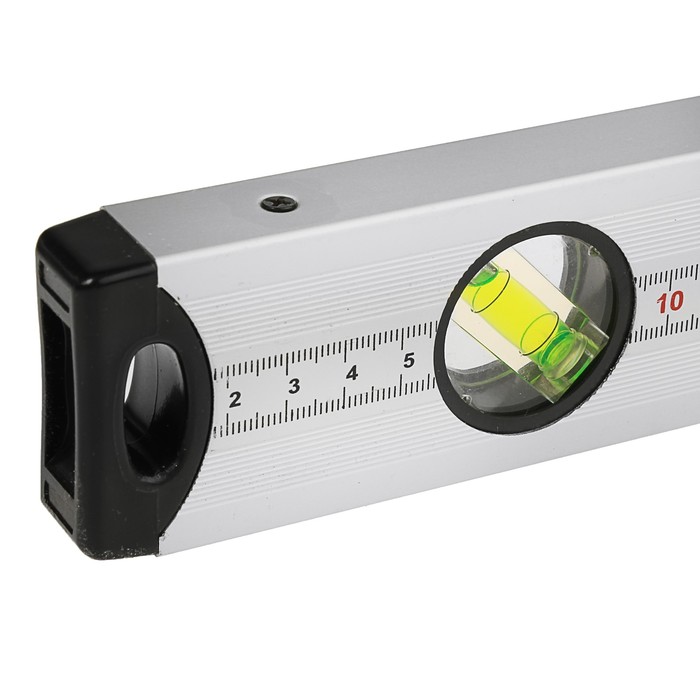 Уровень VOREL, 80 см, профессиональный, 3 глазка, алюминиевый