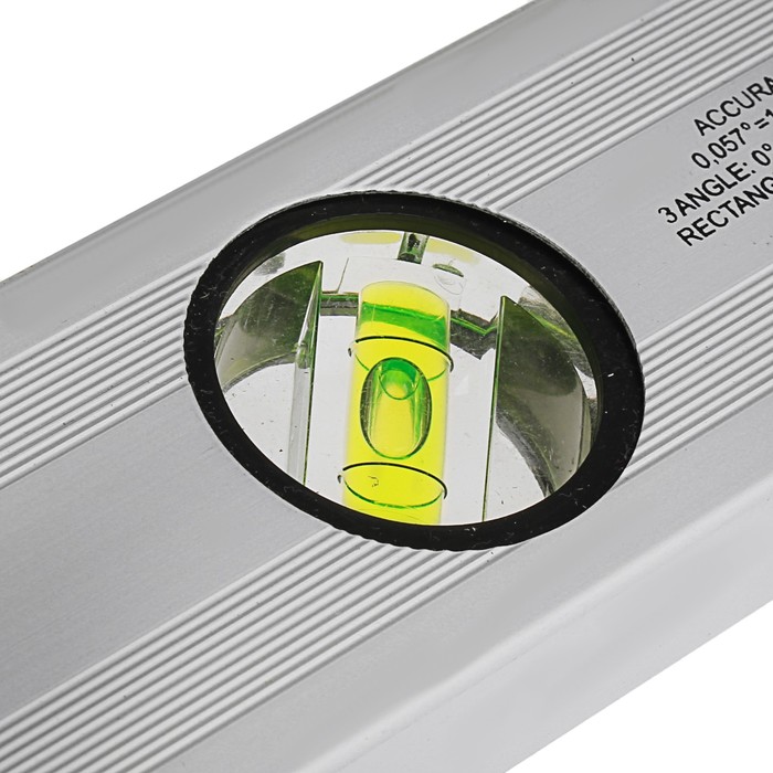 Уровень VOREL, 120 см, профессиональный, 3 глазка, алюминиевый