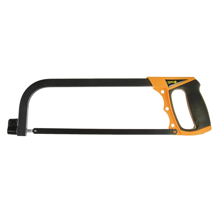 Ножовка по металлу VOREL, биметаллическое лезвие, 300 мм, 24 TPI, двухкомпонентная рукоятка