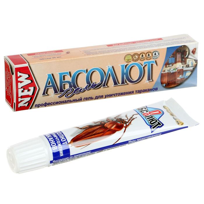 Гель от тараканов "Абсолют", в тубе, 30 мл