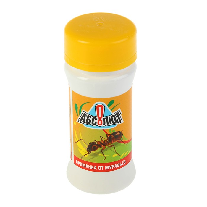 Приманка от муравьев "Абсолют" в пэт, банка с дозатором, 50 г