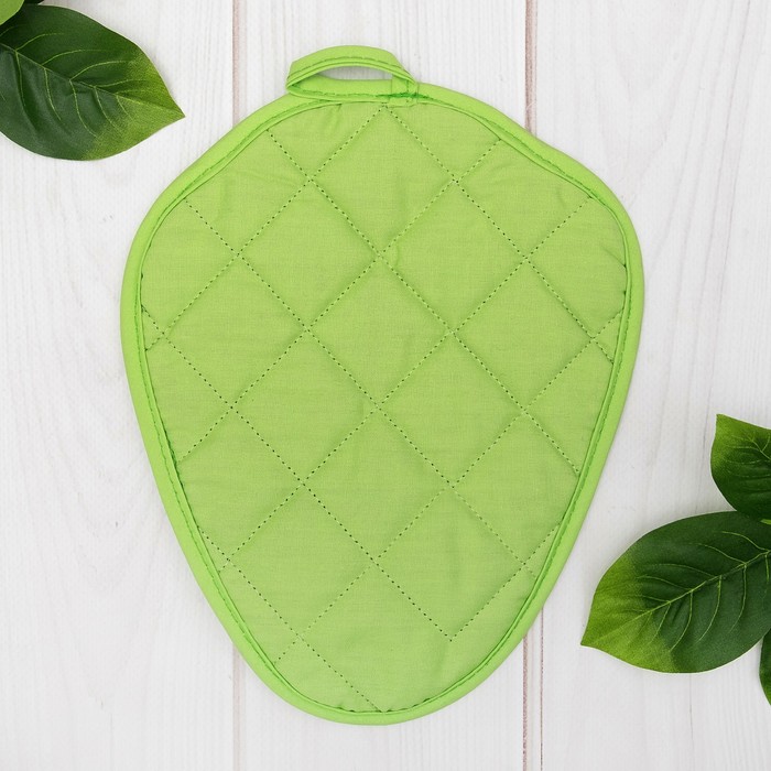 Прихватка "Доляна" Морковка, 21 х 18 см, 35% х/л, 65% п/э, ватин 250г/м2