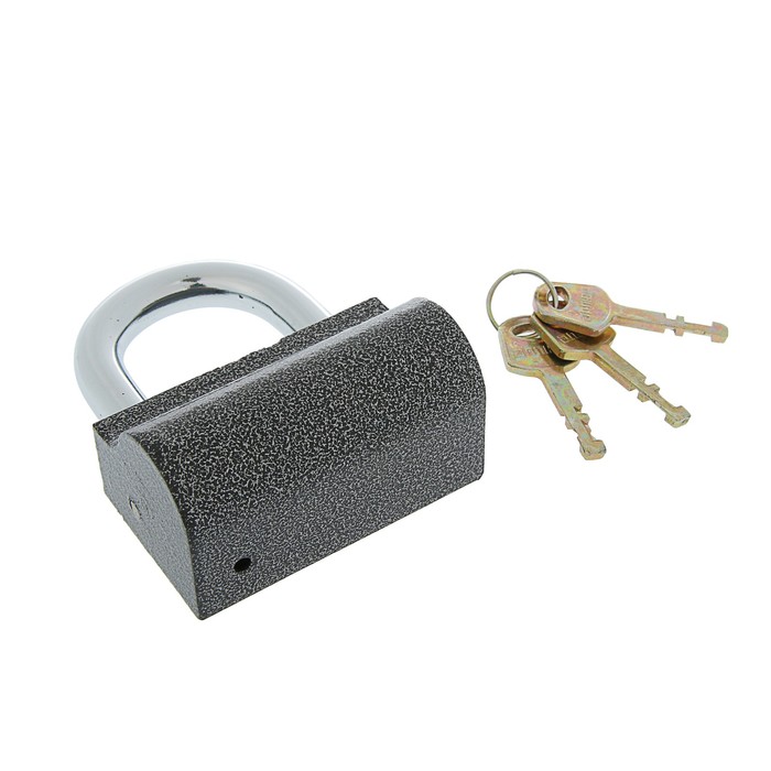 Замок навесной "АЛЛЮР" ВС2-9С, дужка d=12 мм, 3 ключа с двойной нарезкой, цвет антик УЦЕНКА