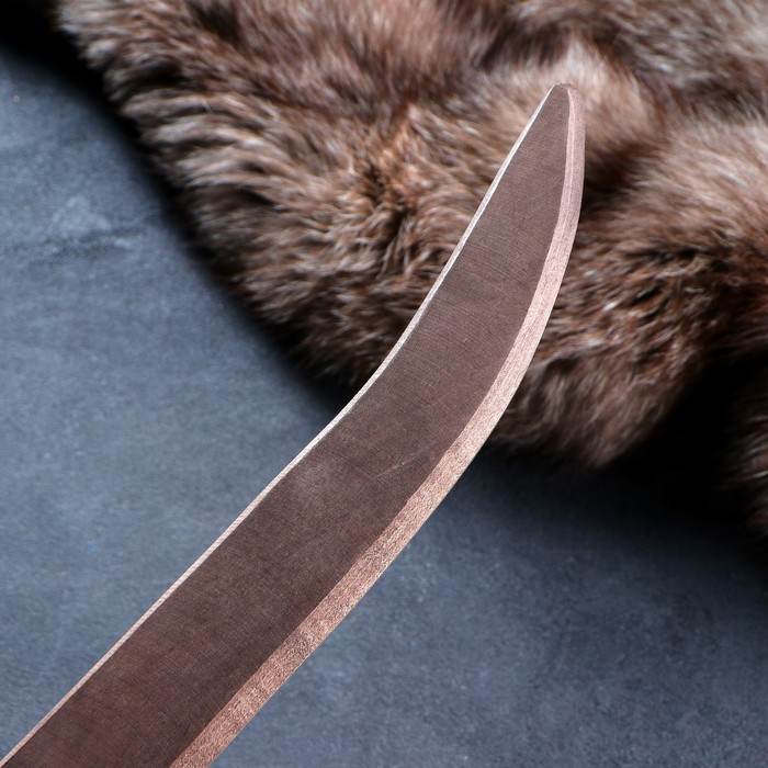 Сувенир деревянный, "Сабля", массив бука, 63 см