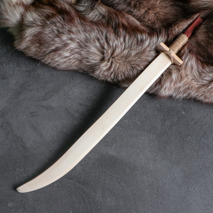 Сувенир деревянный, "Сабля", массив бука, 63 см