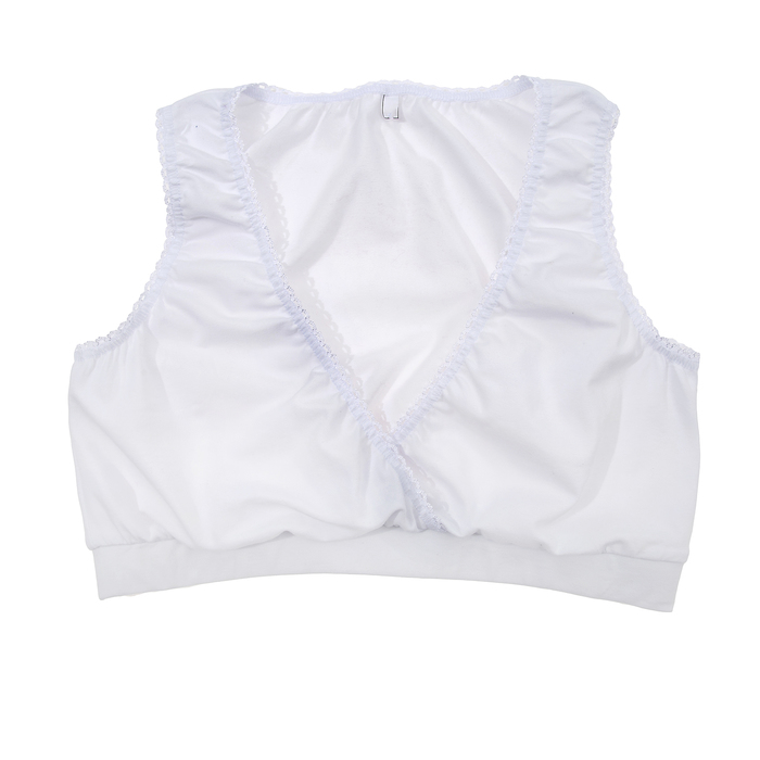 Топ женский 8.02 цвет белый, р-р 46