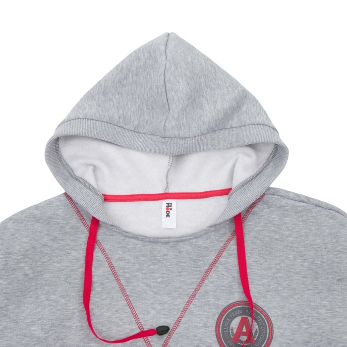 Худи женская 3263-03 цвет серый меланж, р-р 46