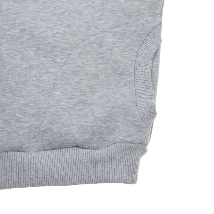 Худи женская 3263-03 цвет серый меланж, р-р 50